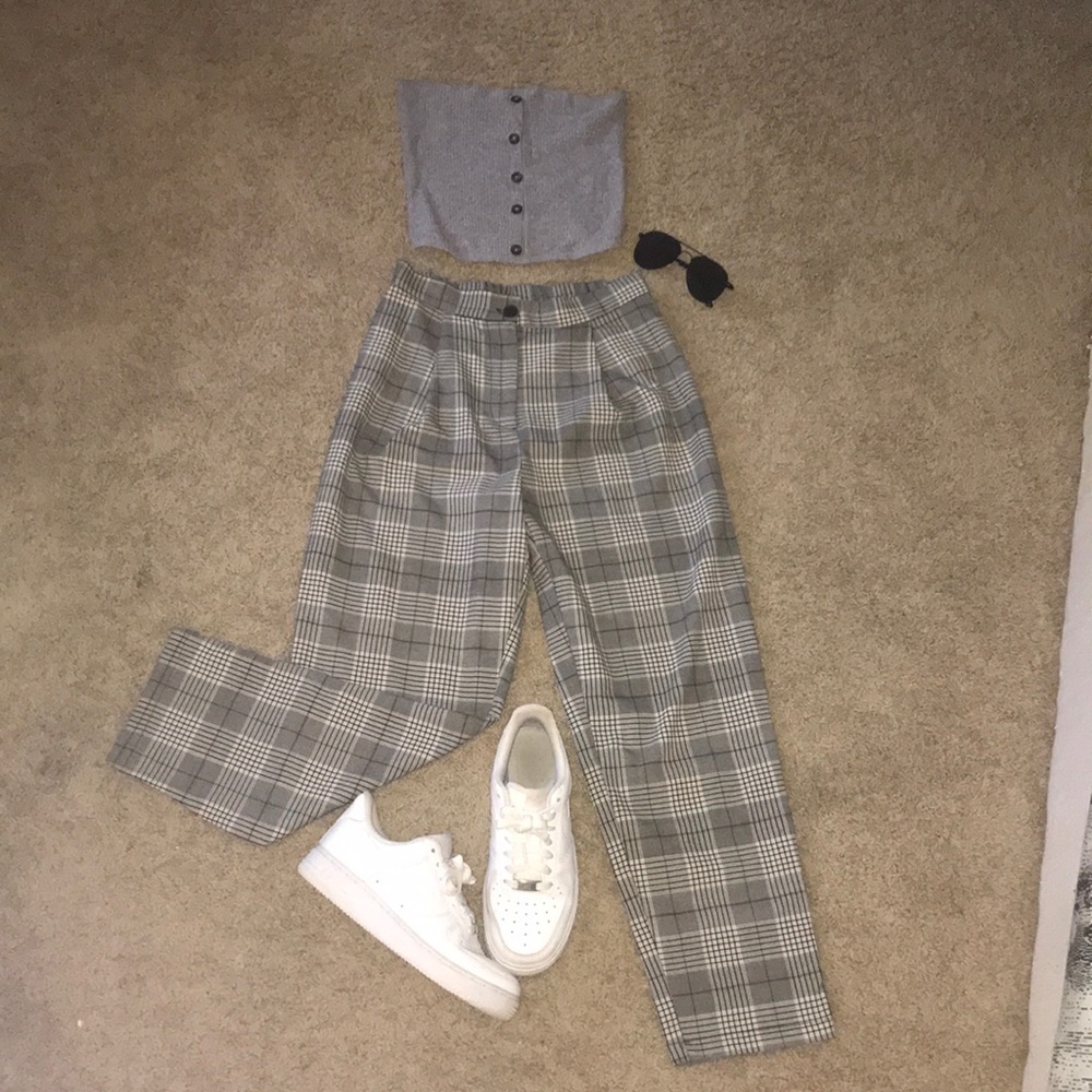 Plaid pants